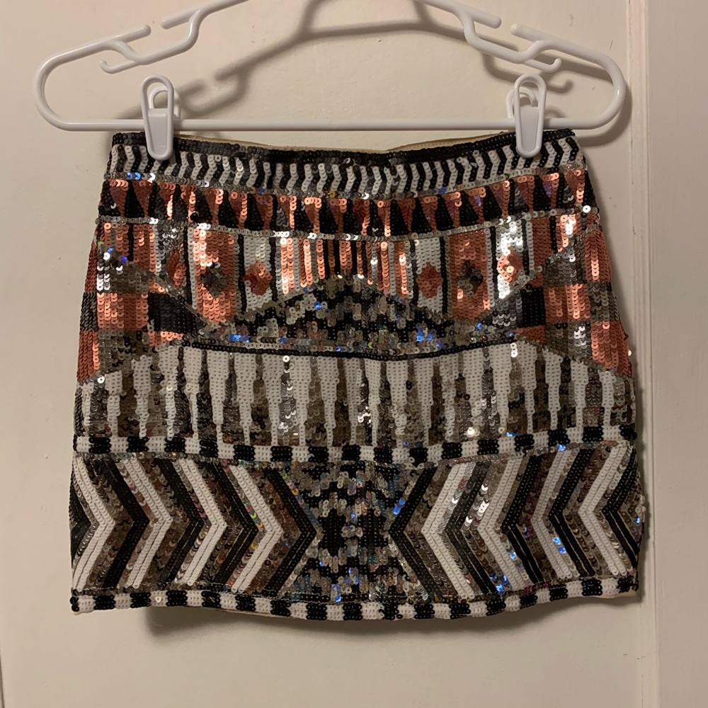 NWOT Sequin Skirt